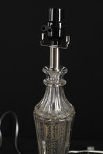 Load image into Gallery viewer, Pair of Black and Pewter Speckled Lamps