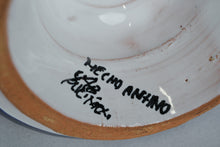 Load image into Gallery viewer, Hand Painted Mexican Talavera Style Candle Holders Pair Hecho a Mano Folk Art Pottery