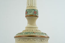 Load image into Gallery viewer, Tall Vintage Painted Cherub Chalkware Lamps