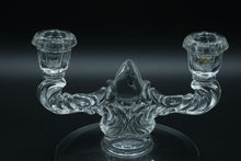 Load image into Gallery viewer, Pair of New Martinsville Double Light Candlesticks Holders