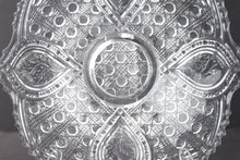 Load image into Gallery viewer, Pair of EAPG 10" Clear cut glass plates branch leaves