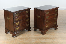 Load image into Gallery viewer, Pair of Ethan Allen Georgian Court Nightstands – Model 11-5246