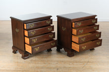Load image into Gallery viewer, Pair of Ethan Allen Georgian Court Nightstands – Model 11-5246