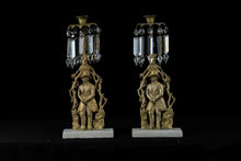 Load image into Gallery viewer, Pair of Girondale Figural Candelabras