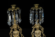 Load image into Gallery viewer, Pair of Girondale Figural Candelabras