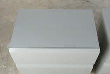 Load image into Gallery viewer, Pair of Lane Mid-Century Modern Gray Lacquered Nightstands