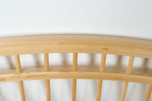 Load image into Gallery viewer, Pair of Maple Arched Twin Headboards – Solid Wood Slat Design