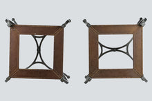 Load image into Gallery viewer, Pair of Monterey Glass and Metal Side Tables