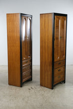 Load image into Gallery viewer, Pair of Thomasville Embassy Pier Cabinets with Pull-Out Writing Surfaces