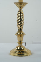 Load image into Gallery viewer, Pair of Twisted Gold Lamps