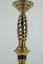 Load image into Gallery viewer, Pair of Twisted Gold Lamps