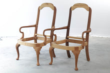 Load image into Gallery viewer, Pair of Unfinished Arm Chairs