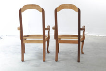 Load image into Gallery viewer, Pair of Unfinished Arm Chairs
