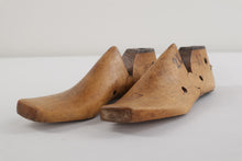 Load image into Gallery viewer, Pair of Wooden Shoe Forms - Dated 1939