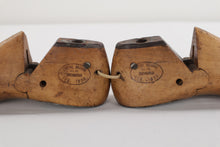 Load image into Gallery viewer, Pair of Wooden Shoe Forms - Dated 1939