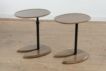 Load image into Gallery viewer, Pair of Ekornes Stressless Ellipse Wood End Tables