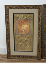 Load image into Gallery viewer, Framed Renaissance-Style Portrait Panels After Leonardo da Vinci – Ornate Gilt Frames, Set of Two
