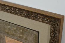 Load image into Gallery viewer, Framed Renaissance-Style Portrait Panels After Leonardo da Vinci – Ornate Gilt Frames, Set of Two