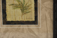 Load image into Gallery viewer, Set of 2 Framed Tropical Palm Prints – “Palma Folium” & “Pinang Raja” – Textured Botanical Wall Art