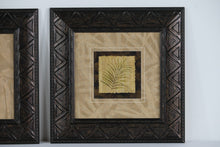 Load image into Gallery viewer, Set of 2 Framed Tropical Palm Prints – “Palma Folium” & “Pinang Raja” – Textured Botanical Wall Art