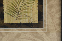 Load image into Gallery viewer, Set of 2 Framed Tropical Palm Prints – “Palma Folium” & “Pinang Raja” – Textured Botanical Wall Art