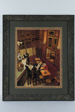 Load image into Gallery viewer, Juarez Machado Bistro Cafe Florian Framed Art Prints Set of 2 30 X 36