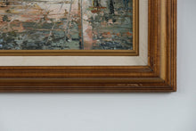 Load image into Gallery viewer, Henry Rogers Original Oil on Canvas – Parisian Street Scene, Signed (16.5" x 20.5")