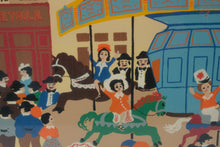 Load image into Gallery viewer, Claudine Park of Amusement Artist Proof Original Serigraph Framed with COA 33 x 28.5