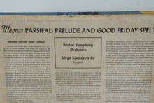 Load image into Gallery viewer, RCA Victor Red Seal 78 RPM Album – Wagner Parsifal: Prelude & Good Friday Spell Boston Symphony / Koussevitzky