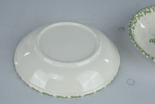 Load image into Gallery viewer, Pasta Primavera Ceramic Pasta Bowls Set of 2 Vegetable Design 9 Inch