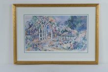 Load image into Gallery viewer, Lynette Goric Signed Limited Edition Garden Watercolor Print 61 of 600 Framed