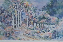 Load image into Gallery viewer, Lynette Goric Signed Limited Edition Garden Watercolor Print 61 of 600 Framed