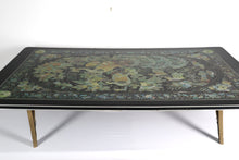 Load image into Gallery viewer, Vintage Low Tea / Coffee Table - Peacock - Mother of Pearl