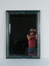 Load image into Gallery viewer, Carolina Mirror Company Peacock Feather Framed Wall Mirror Rectangular Decorative Mirror