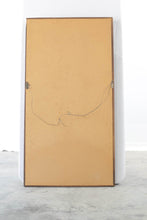 Load image into Gallery viewer, Pecan Mirror with Upper Design - 24" x 47"
