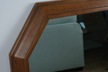 Load image into Gallery viewer, Vintage Pecan Fruitwood Mirror 51 x 34.5
