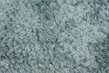 Load image into Gallery viewer, Pier 1 Imports Shaggy Area Rug – Soft Blue/Gray – 75" x 50"