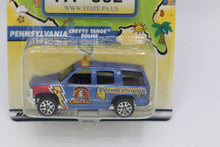 Load image into Gallery viewer, Matchbox Across America 50th Birthday Series – Pennsylvania Chevy Tahoe Police (PA 002)