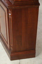 Load image into Gallery viewer, Pennsylvania House Solid Cherry Breakfront China Cabinet with Lighted Display and Storage