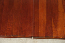 Load image into Gallery viewer, Pennsylvania House Solid Cherry Queen Anne Dining Table with Two Leaves