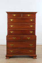 Load image into Gallery viewer, Pennsylvania House Solid Wood Cherry Chest of Drawers Tall Dresser
