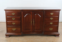 Load image into Gallery viewer, Pennsylvania House Solid Wood Traditional Triple Dresser with Mirror