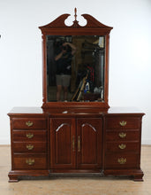 Load image into Gallery viewer, Pennsylvania House Solid Wood Traditional Triple Dresser with Mirror