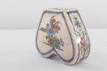 Load image into Gallery viewer, Persian Glaze Vase Featuring Bird and Flowers