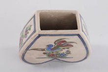Load image into Gallery viewer, Persian Glaze Vase Featuring Bird and Flowers