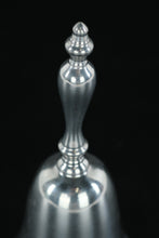 Load image into Gallery viewer, Kirk Pewter Handcrafted Table Bell – 5.5" Vintage Polished Pewter Call Bell