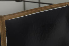 Load image into Gallery viewer, Pewter Lamp with 4 Lights and Black Shade