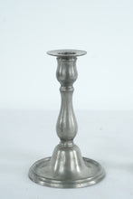 Load image into Gallery viewer, Pair of Vintage Pewter Candlesticks – Colonial Revival Style (Marked)