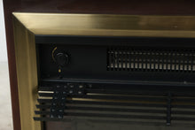 Load image into Gallery viewer, Philip Reinisch Hearthside Electric Fireplace and Lighted Curio Cabinet