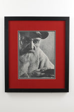 Load image into Gallery viewer, Philippe Halsman Portrait Prints Bertrand Russell and Old Bearded Man Framed Pair